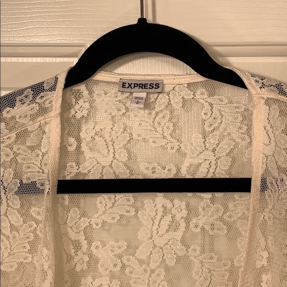 Express open face lace kimono - Picture 2 of 6